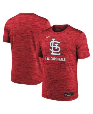 Nike - Men's Red St. Louis Cardinals Authentic Collection Velocity Performance Practice T-Shirt