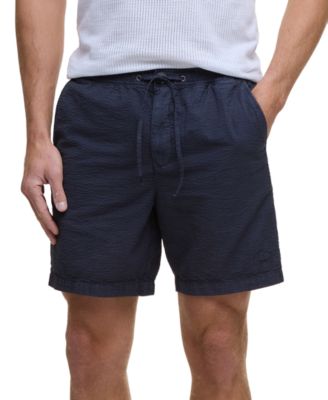 Barbour - Men's Relaxed-Fit Seersucker Shorts