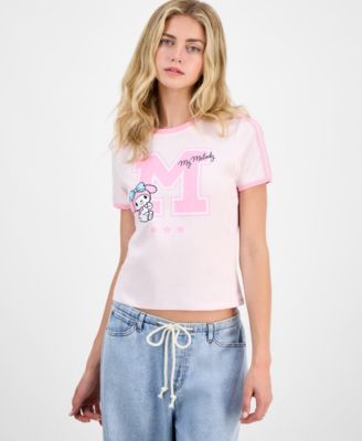 Love Tribe - Juniors' My Melody Graphic Print T-Shirt