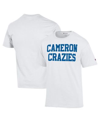 Champion - White Duke Blue Devils Cameron Crazies T-Shirt