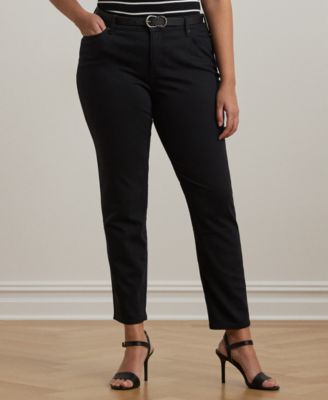 Lauren Ralph Lauren - Plus-Size Mid-Rise Straight Jean