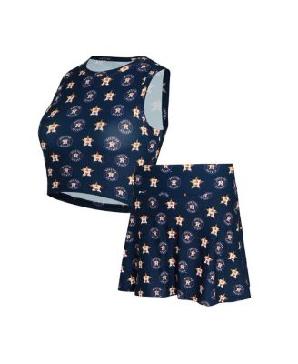 Concepts Sport - Women's&nbsp;Navy Houston Astros Knit Tank Top Skort Set