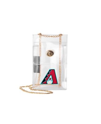 Logo Brands - Arizona Diamondbacks Clear Essential Crossbody Purse