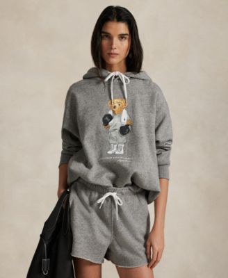 Polo Ralph Lauren - Women's Polo Bear Fleece Hoodie Sweatshirt