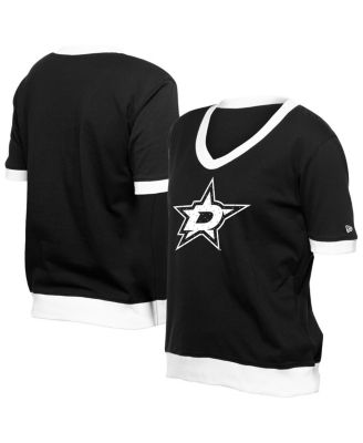 New Era - Women's Black Dallas Stars Game Day Rhinestuds T-Shirt