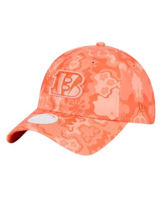 New Era - Women's Orange Cincinnati Bengals Trippy 9TWENTY Adjustable Hat