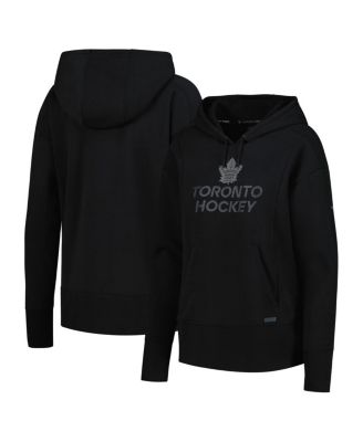Fanatics - Women's Black Toronto Maple Leaf's Authentic Pro Road Pullover Hoodie