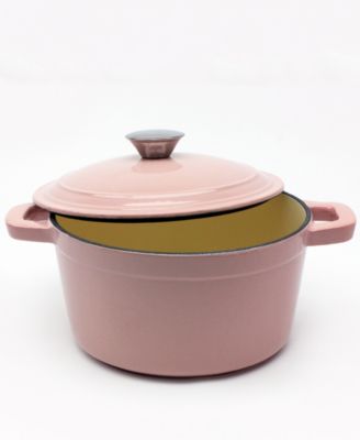 BergHOFF - Cast Iron 3Qt Round Cov Stockpot Pink