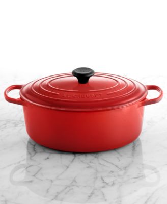 Le Creuset - Signature Enameled Cast Iron French Oven, 6.75 Qt. Oval