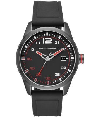 Skechers - Men's Slauson Silicone Strap Watch 45mm