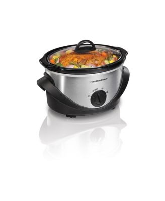 Hamilton Beach - 4-Qt. Oval Slow Cooker