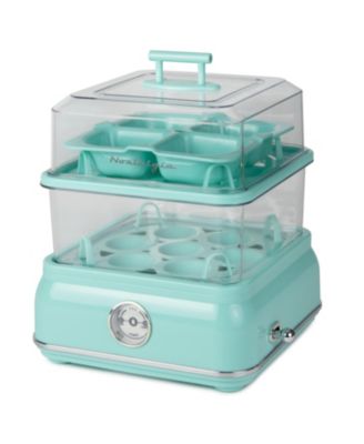 Nostalgia - CLEC14AQ Classic Retro Egg Cooker, 14 Eggs