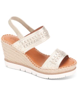 Gentle Souls - Women's Elyssa Two-Band Braid Sandals