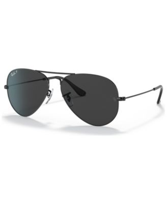 Ray-Ban - Unisex Polarized Aviator Sunglasses, RB3025 58
