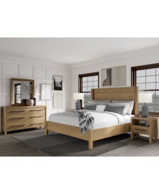 Furniture - Davie Queen 3-Pc. Set (Panel Bed, Dresser & 1-Drawer Nightstand)