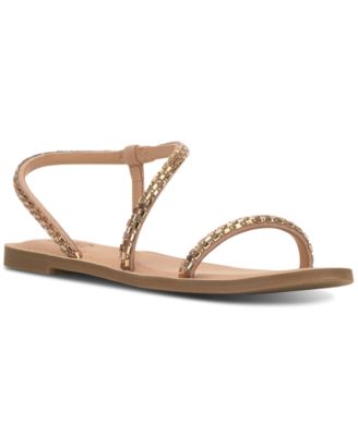 I.N.C. International Concepts - Women's Mahlah Embellished Asymmetrical Sandals