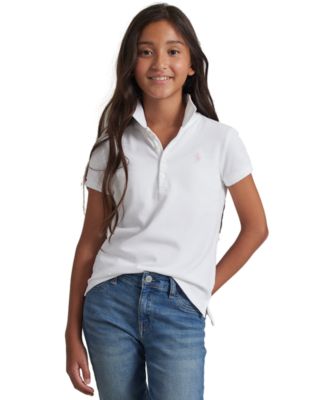 Polo Ralph Lauren - Girls' Stretch Mesh Polo Shirt