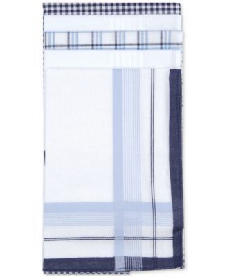 Club Room - Men's 5-pk. Combination Blue Patterned Handkerchiefs