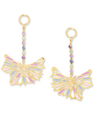 Nectar Nectar New York - 18k Gold-Plated Mixed Gemstone Statement Earrings