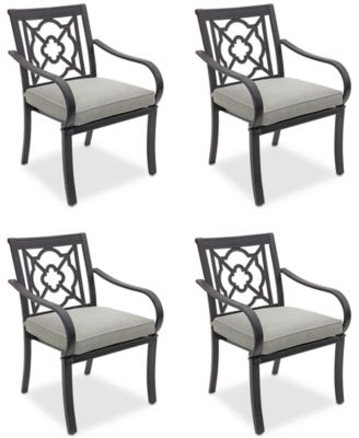 Agio - St Croix Outdoor 4-pc Dining Chair Bundle Set