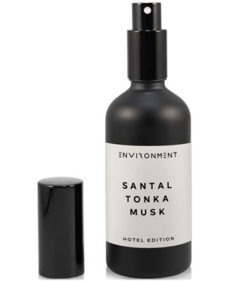 ENVIRONMENT - Santal, Tonka & Musk Room Spray (Inspired by 5-Star Luxury Hotels), 3.4 oz.