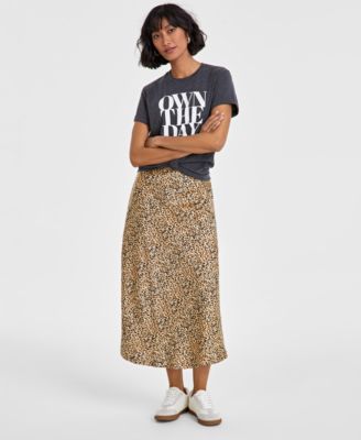 On 34th - Women's Printed Slip Skirt