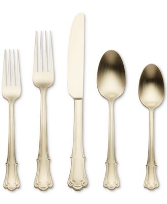 Oneida - James Street Champagne 20-Pc. Flatware Set, Service for 4