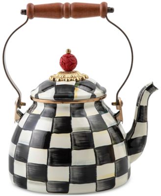 MacKenzie-Childs - Courtly Check 2-Qt. Tea Kettle