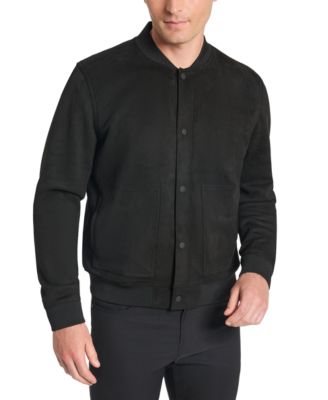 Kenneth Cole - Men's Snap-Front Transitional Style Bomber Jacket