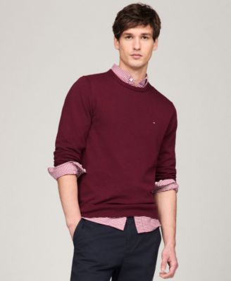 Tommy Hilfiger - Men's Essential Solid Crew Neck Sweater