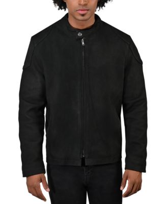 Frye - Men's Caf&eacute; Racer Leather Jacket