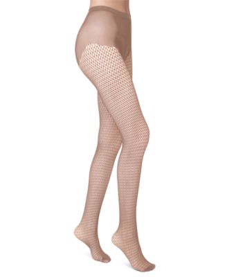 Hue - Women's Dot Openwork Net Tights U24241
