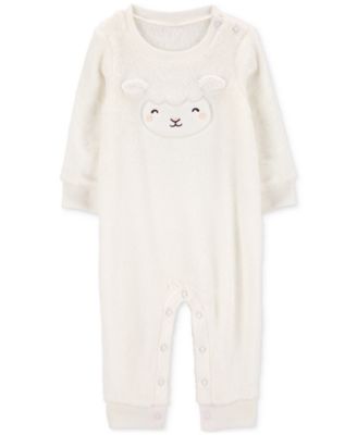 Carter's - Baby Sheep Fuzzy Jumpsuit