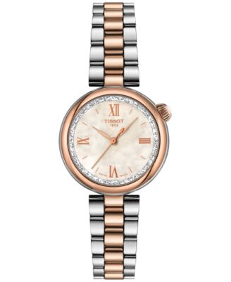 Tissot - Women's Swiss Desir Two-Tone Stainless Steel Bracelet Watch 28mm