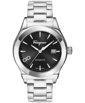 Ferragamo - Men's Swiss Automatic 1927 Stainless Steel Bracelet Watch 42mm