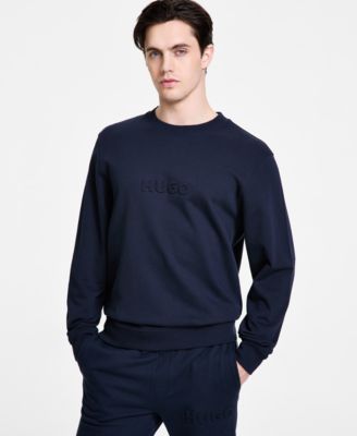 Hugo Boss - Men's Regular-Fit Dankobi Embossed Logo Sweatshirt