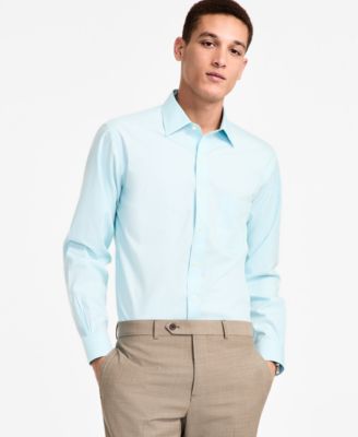 Brooks Brothers - Men's Regular-Fit Houndstooth Dress Shirt