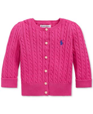 Polo Ralph Lauren - Baby Cotton Cable-Knit Cardigan
