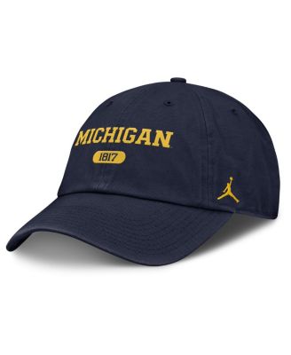 Jordan - Men's Navy Michigan Wolverines Club Adjustable Hat