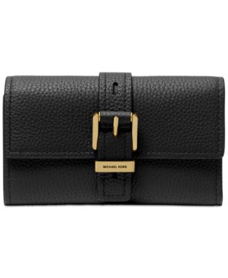 Michael Kors - Nolita Medium Flap Trifold Leather Wallet