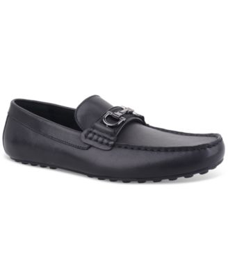 Alfani - Men's Jasonn Leather Slip-On Bit Drivers