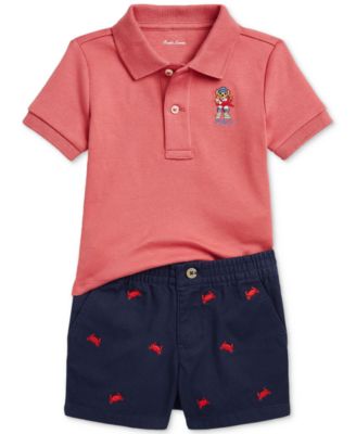 Polo Ralph Lauren - Baby Soft Cotton Polo Shirt & Chino Short Set