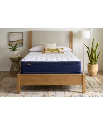 Sealy Sleep Essentials - Crestview 13.5" Medium Euro Top Mattress Set - Queen Split