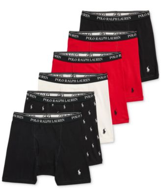 Polo Ralph Lauren - Men's 6-Pk. Classic-Fit Boxer Briefs