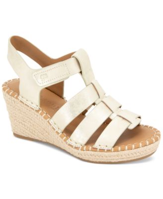 Gentle Souls - Women's Capelin Wedge Sandals