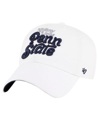 '47 Brand - Women's White Penn State Nittany Lions Pensacola Clean Up Adjustable Hat