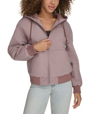 Levi's - Women's Relaxed Workwear Hooded Bomber Jacket