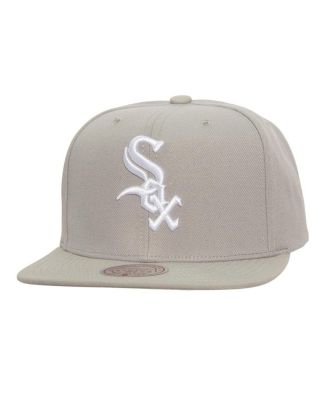 Mitchell & Ness - Men's Gray Chicago White Sox Snapback Hat
