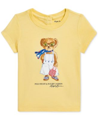 Polo Ralph Lauren - Baby Jersey Polo Bear Tee