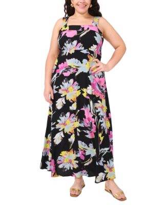 Vince Camuto - Plus Size Sleeveless Square-Neck Maxi Dress